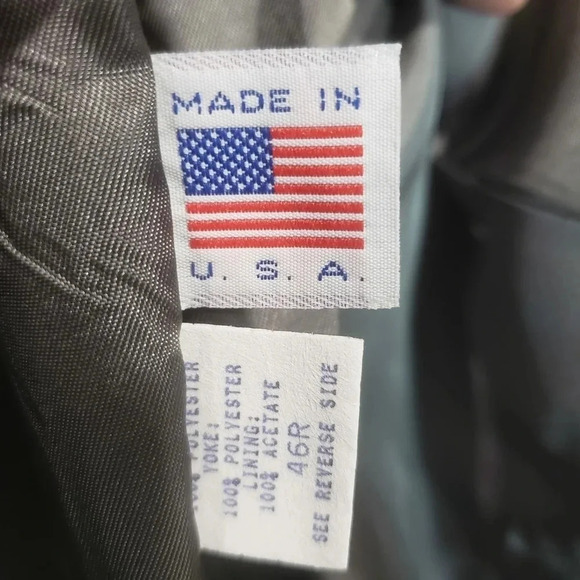 VTG,Circle S Mens Gray Dallas Texas Western Blazer/Jacket 46R. - Picture 10 of 11